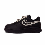 Nike Air Force 1 Kulumiskindel Kulumiskindel Madalad Rula Kingad Naiste Must Valge HQ1180-001(Team74-) 38