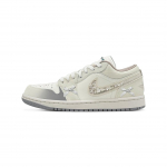 Jordan Air Jordan 1 Moonlight Silk Silver Feather Kulumiskindel Madal Vintage Korvpallijalatsid Naiste IH7323-100(Team827-) 36