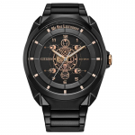 CITIZEN Eco-Drive Seeria Legend 85. Aastap&auml;ev Marvel Karbiga Komplekt 50 Meetrit Veekindel P&auml;ikesek&uuml;ttega Kvartsterasest Rihm 42,5mm Meeste K&auml;ekell Must Di AW2085-61W must