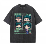 Pestud Vintage Anime The Apothecary Diaries Graafilise Tr&uuml;kiga T-s&auml;rk Maomao Prindiga T-s&auml;rk Meeste Naiste R&otilde;ivad Vabaaja Kawaii Naljakad T-s&auml;rgid S