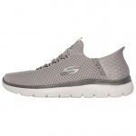 Skechers Summits Easy Comfort Madalad Vabaajajalatsid Meeste tossud Hall Pruun 232457-TPE 42
