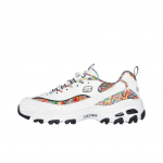 Skechers Jen Stark X Street S&uuml;nteetilisest Nahast V&auml;rske Drip Trendikad Mugavad Madalad Isa Tossud Naiste tossud Valge 150548-WMLT 36