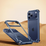 Oatsbasf metallist telefoni&uuml;mbris iPhone 17 Pro/Pro Max/17/Air jaoks, minimalistlik, toetab juhtmevaba laadimist, &uuml;li&otilde;huke, kaitse&uuml;mbris iPhone17 Pro gray