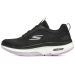 Skechers Go Walk Treeninguk&auml;ija Kalorikangas V&otilde;rk &Uuml;mar nina Paelkinnitusega Madalad Vabaajajalatsid Naiste tossud Must Lilla 124933-BKLV 35