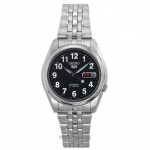 Renoveeritud Seiko 5 Automaatne 21 juveeli SNK381 SNK381K1 SNK381K Meeste k&auml;ekell must