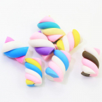 Pol&uuml;meersavist Marshmallow Miniatuursed Pehmed Kommid K&auml;sit&ouml;&ouml; Sobib Slime'i Kaunistusteks Ehete Valmistamiseks Helmed One Size