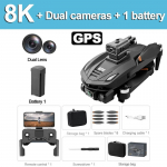 2025. aasta uus V168 Max Pro droon GPS 8K professionaalne ESC HD kaamera 5G WiFi FPV harjadeta RC kvadrokopter takistuste v&auml;ltimise automaatne tagastusm&auml;nguasja kingitus 8K GPS 1 battery