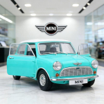 1:18 MINI COOPER Lehtmudeli Auto Die-cast & M&auml;ngus&otilde;idukid Autode Mudel Miniaatuurne Skaalamudel Auto M&auml;nguasi Lastele white