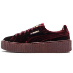 PUMA Rihanna Fenty Creeper Samet Lilla Rihanna Katvus Kerge Katvus Madala s&auml;&auml;rega Rula Kingad 364466-02 39 black