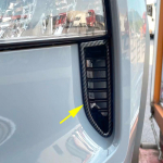 Esipamperi &Otilde;huv&otilde;re Grillikate Liistud Nissan X-Trail T33 -2026 / Rogue jaoks - S&uuml;sinikkiud gray