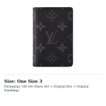 LOUIS VUITTON Organiseerija Tasku 5 sisetaskut Monogram Eclipse Must/Hall M61696 One Size 3