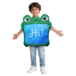 Laste cosplay kost&uuml;&uuml;m rollim&auml;ngu riietus lavastuseks riietumiseks poisid t&uuml;drukud One Size blue