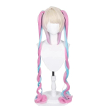 M&auml;ng NEEDY GIRL OVERDOSE KAngel Cosplay Kost&uuml;&uuml;m T&auml;ielik riietekomplekt Meremehe &uuml;likond Jk vormiriietus Laseriv&auml;rvi seelikud Pael Parukas &dagger; XL white