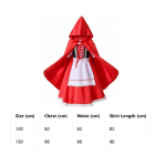 Kleit Kapiga Satiinist Keep Kapuutsiga Mugav Lastele 130 red