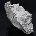 Kaukaasia naiste v&ouml;&ouml; kullav&auml;rvi metallist v&ouml;&ouml;st kett pruudi ehted 104cm+/-3cm h&otilde;be