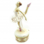 Les Tr&eacute;sors De Lily [L6465] - Coffret &agrave; Bijoux 'Ballerine' rose Heleroosa