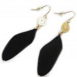 Les Tr&eacute;sors De Lily [N9910] &ndash; disainerk&otilde;rvar&otilde;ngad 'Cheyennes' mustast kullast must