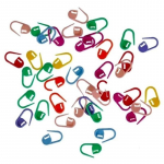 100 TK v&auml;rviline Mix Mini Knitting Heegeldatud lukustuspiste marker