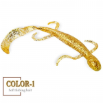 Pehmed kalap&uuml;&uuml;gi landid 4tk 4 v&auml;rvi 122mm 6g Gecko Soft Bait Fishing Bait Tackle Pehmed landid color1