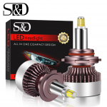 H1 LED H7 20000LM H8 H11 HB3 9005 HB4 9012 HIR2 12k&uuml;ljed 80W 3D Led Esituled Pirnid suure v&otilde;imsusega Canbus 360 kraadi diood Auto Lamp H1