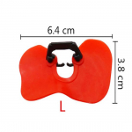 20 tk. Pehmed punased prillid, nokkimisvastased prillid, kana prillid, kanaliha, vajalik jaem&uuml;&uuml;k