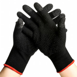 2 tk k&auml;ekattega m&auml;ngukontroller PUBG Sweat Gaming Finger Thumb Sleeve Glove jaoks