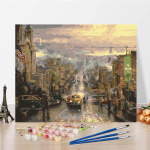 L&otilde;uend DIY maalid numbrite j&auml;rgi Kunstinumbrid &Otilde;limaal Digitaalne &otilde;limaal Kodukaunistus 40x50cm no frame