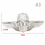 Us Wings Military Command Master Aviator Metal Wings m&auml;rgi n&otilde;elpross 3.5 * 8cm
