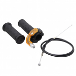 7/8'' 22 mm keerdgaasiga gaasipedaali kiirendi k&auml;epide ja 39'' kaabel 47 cm3 49 cm3 kahetaktilise neljarattalise neljarattalisele must