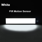 &Uuml;li&otilde;huke USB LED-kapp K&auml;sip&uuml;hkimis- / PIR-liikumisanduriga LED-laetav alumiiniumist k&ouml;&ouml;gilamp Kaasaskantav &ouml;&ouml;valgustus 20cm