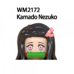 Deemonite tapja Kamado Tanjirou Kamado Nezuko Agatsuma Zenitsu ehitusklotsid minim&auml;rulim&auml;nguasjad