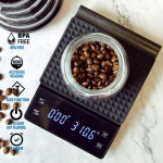 K&ouml;&ouml;gikaal 3KG/ 0,1g digitaalne kohvitaimer LCD-ekraan Vala &uuml;le tilga espresso tasakaalu t&auml;ppispiimapulber keetmine k&uuml;psetamine Battery version