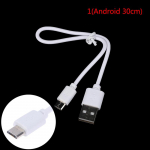1 tk Androidi/C-t&uuml;&uuml;pi kiirlaadimise mikro-USb andmete s&uuml;nkroonimise laadija kaabel mikro-USb-porti Android 30cm