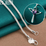 925 Sterling Silver Cross 16-30 tolli kaelakee mood ehted 65cm