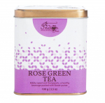 Roheline tee roosi kroonlehtedega (100 g), Roheline roositee, India chai