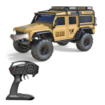 Maastikuauto RC-auto kaugjuhtimispuldiga auto t&auml;isproportsionaalne 1/10 2,4 GHz 4WD 15 km/h ronimisauto type 1