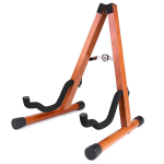 Kaasaskantav t&auml;ispuidust kitarrialuse hoidik kasepuidust eemaldatav keelpillihoidik kohv