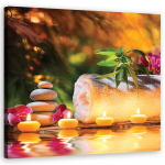 L&otilde;uenditr&uuml;kk Stones Candle Wellness 30x30 mitmev&auml;rviline