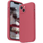 Ruudukujuline vedel silikoonist pehme &uuml;mbris iPhone'ile 16 15 14 13 11 12 Pro Max Mini X XR XS 7 8 Plus SE 2 t&auml;ielik objektiivi kaitsekate iPhone 13