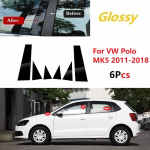 6tk autoakna samba postid, mis sobivad Volkswagen Polo Mk5 jaoks (6R/6C/61)5-ukselised luukp&auml;ra 2011-2018 autokleebised