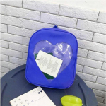 Naiste k&auml;ekott ja seljakott Candy Color PU nahast l&auml;bipaistev armastuse s&uuml;damekujuline seljakott Kawaii Harajuku koolikotid teismelistele t&uuml;drukutele One Size valge