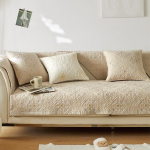 Pestud puuvillane diivani kate Raske t&ouml;&ouml; teppimine tikandid diivani kate silikageelil libisemisvastane universaalne diivani r&auml;tik kogu hooajaks 45x45cm pillowcase