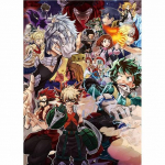 My Hero Academia plakatipilt Manga Jaapani anime seinakunst l&otilde;uendimaal Magamistuba Elutuba Kodu Magamistoa Sisustus Cuadros 40X50cm Unframed