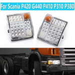 2tk Scania P420 G440 P410 P310 P380 jaoks auto veoauto LED-suunatule nurgatule suunatule esituli 1385410 LH 1387155 RH