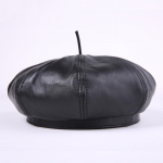 EFei s&uuml;gis- ja talvine kaheksanurkne m&uuml;ts Lambanahast nahast m&uuml;ts Mitmek&uuml;lgne baretim&uuml;ts Briti stiilis L(55-56cm)