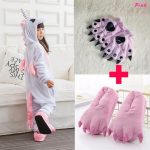 Multifilm Penguin Red Dragon Pidžaamad, pikkade varrukatega Laste soojad magamisriided Jumpsuits Loomakost&uuml;&uuml;mid Peo kigurumi Mood Koduriided 6T