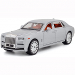 1/20 skaalaga fantoommudelauto, tsingisulamist tagasit&otilde;mmatav m&auml;nguauto, metallist survevaluga mudelauto koos heli ja valgusega lastele, poisile t&uuml;drukule kingitus 1/20-24.9x9x6cm must