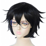 Anime P5 Persona 5 Kurusu Akira Hero L&uuml;hike Must Cosplay Kost&uuml;&uuml;m Parukas Kuumakindlad S&uuml;nteetilised Juuksed Cos Parukad One Size must