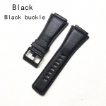 34*24mm must pruun kumera otsaga pehme vasikanahast ehtsast nahast kellarihm kella jaoks BR01 BR03 rihm BR v&ouml;&ouml; k&auml;ev&otilde;ru 24mm