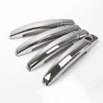 Chevrolet Cruze 2008-2013 Captiva 2006-2013 kroomitud musta auto uksek&auml;epideme kaane &auml;&auml;riste kleebiste stiil h&otilde;be